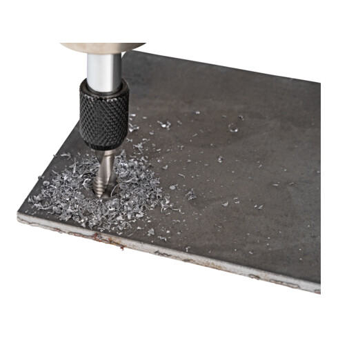 STIER Kombigewindebohrer Bit M4 DIN 3126 HSS-G 1/4"-Sechskant