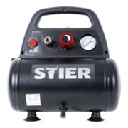 STIER Kompressor MKT 180 l/min | 8 bar | 6 l | ölfrei-1