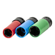 STIER kracht-dopsleutelset 1/2" SW 17/19/21 mm in box-5