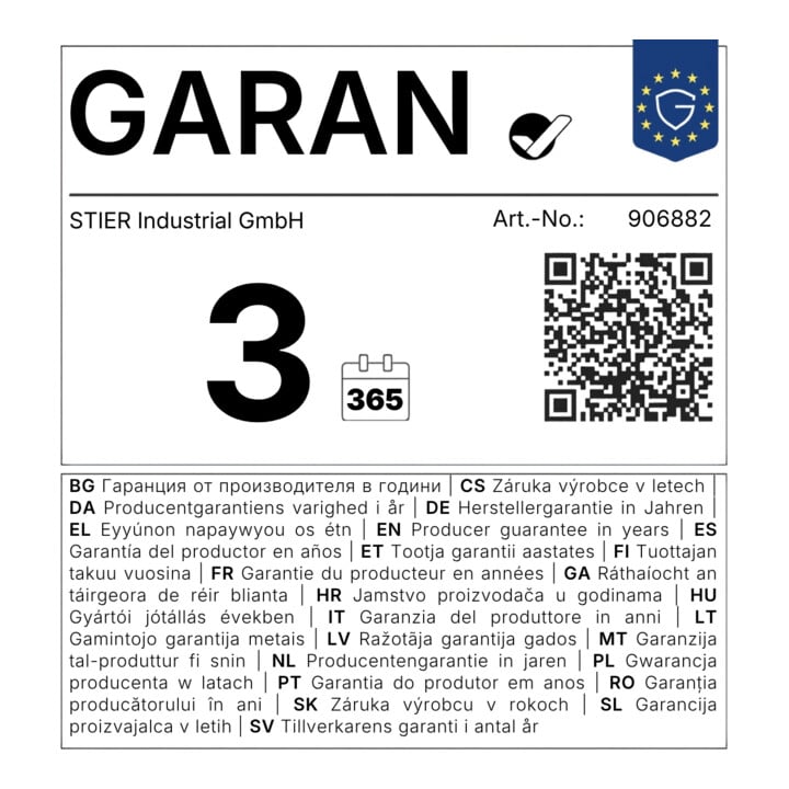 STIER Kragarmregal schraubbar doppelseitig 1 Feld mit 3 Ebenen 1280x2530x400mm