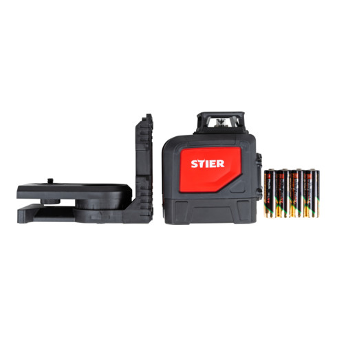 STIER Kreuzlinienlaser, 360° x 120°, 505 - 532 nm, grün