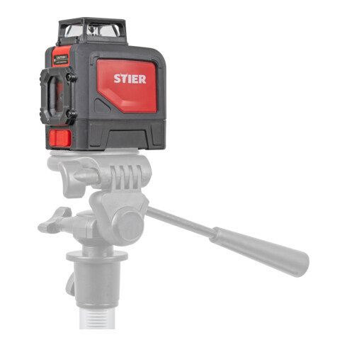 STIER Kreuzlinienlaser, 360° x 120°, 505 - 532 nm, grün