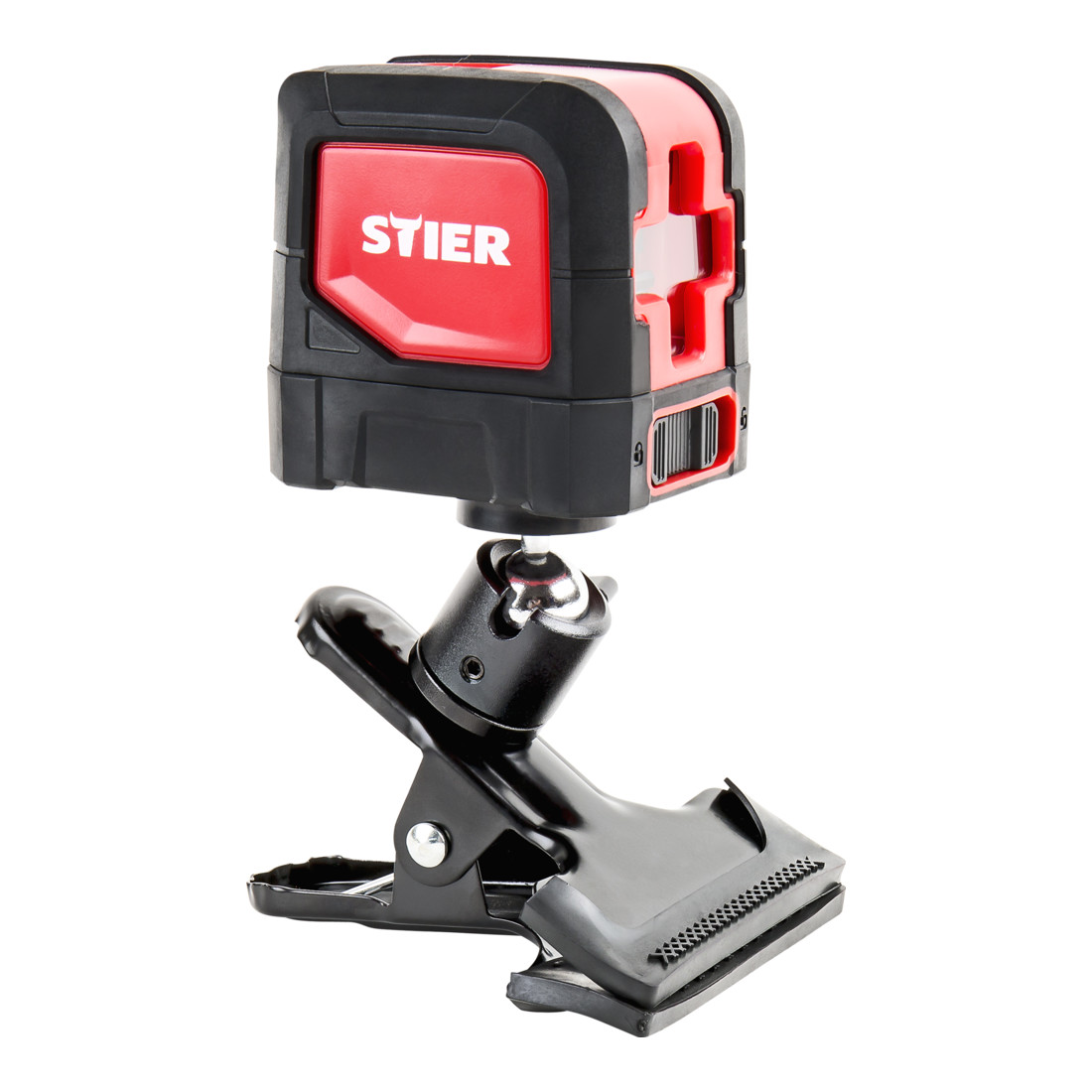 STIER Kruislijnlaser 2x120° 635 nm rood