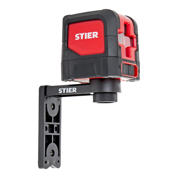 STIER Kruislijnlaser 2x120° 635 nm rood
