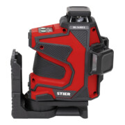 STIER kruislijnlaser SKL 3x360°, 520 nm, groen, 1/4" en 5/8" draad in koffer-4