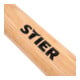 STIER kunststof hamer met Hickory-steel, UPE/nylon (65D/70D), ø 30 mm, terugslagvrij