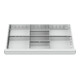 STIER lade-indeling metalen indeling BLH 100/125 mm binnenmaat 800x450 mm 8 vakken-1