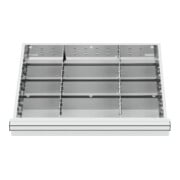 STIER lade-indeling metalen indeling BLH 200-300 mm binnenmaat 600x450 mm 12 vakken 6 x TW 175