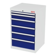 STIER ladekast RAL 7035 / RAL 5010 lichtgrijs/ gentiaanblauw