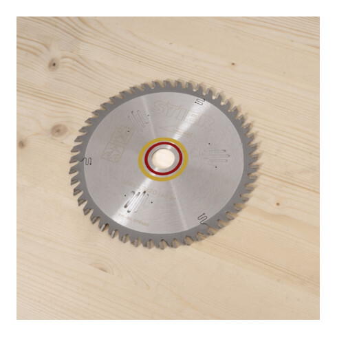STIER Lama per sega circolare per seghe a batteria per legno 165 x 1,9 x 20 48 W angolo di spoglia superiore 15°