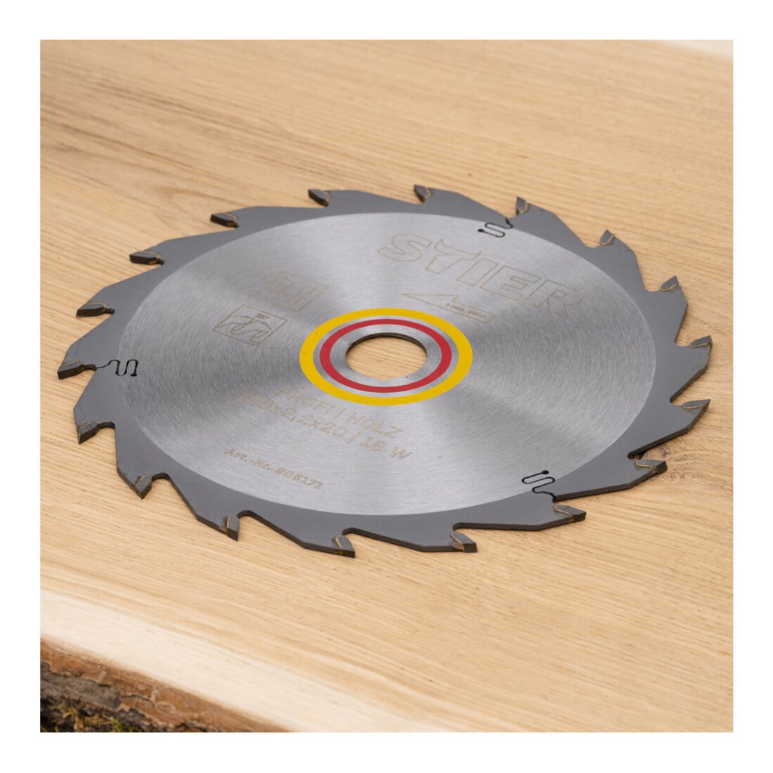 STIER Lama per sega circolare professionale per legno 160x2,2x20 18W angolo di spoglia superiore 25°