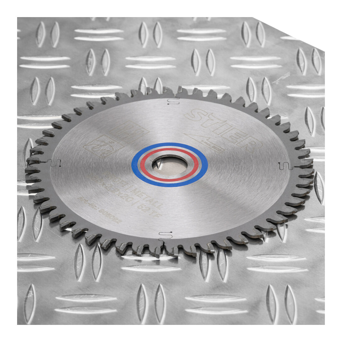 STIER Lama per sega circolare professionale per metallo 160x2,2x20 52TF angolo di spoglia superiore negativo -5°