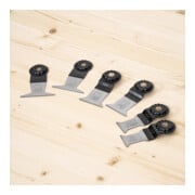 STIER Lama per sega Starlock Multitool per materiale universale, legno e chiodi 6 pz.-2