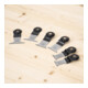STIER Lama per sega Starlock Multitool per materiale universale, legno e chiodi 6 pz.-4