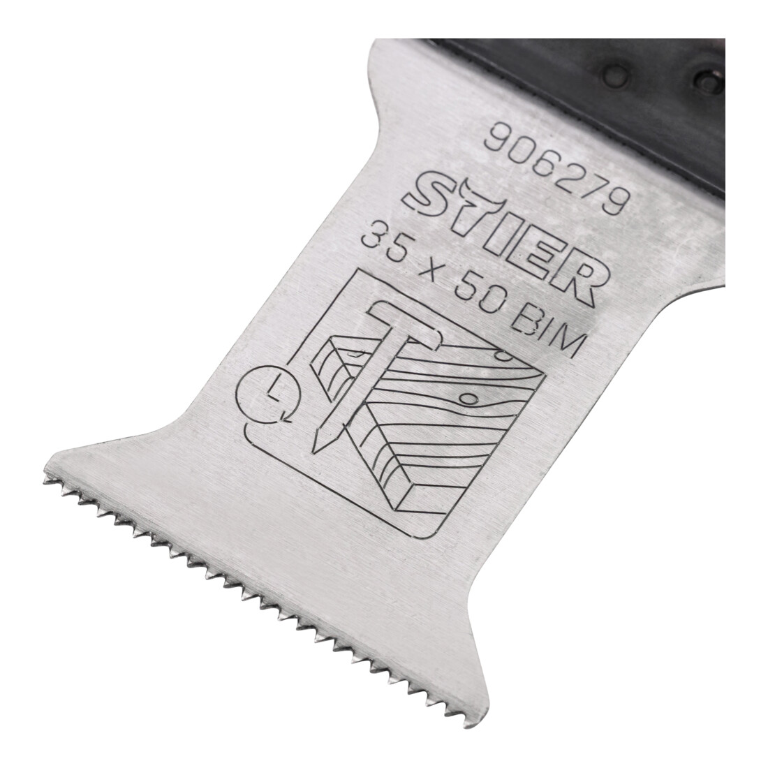 STIER Lama per sega Starlock Multitool per materiale universale, legno e chiodi 6 pz.