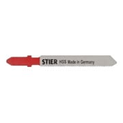 STIER Lama per seghetti alternativi HSS ST 50/1,2/1 lamiera alluminio metallo non ferroso taglio diritto-1