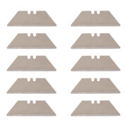 STIER Lama trapezoidale per coltelli a serramanico 19 x 61 mm, confezione da 10 pezzi