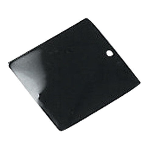 Stier Lame de miroir en acier 80x70x1mm