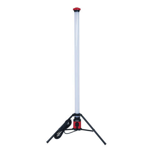 STIER Lampada da lavoro a torre con LED, 360°, 8280 lumen, 72W