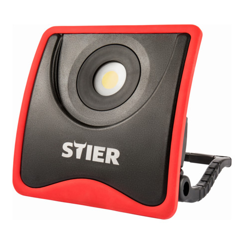 STIER Lampada da lavoro con LED COB a batteria 2200 lumen 7800 mAh