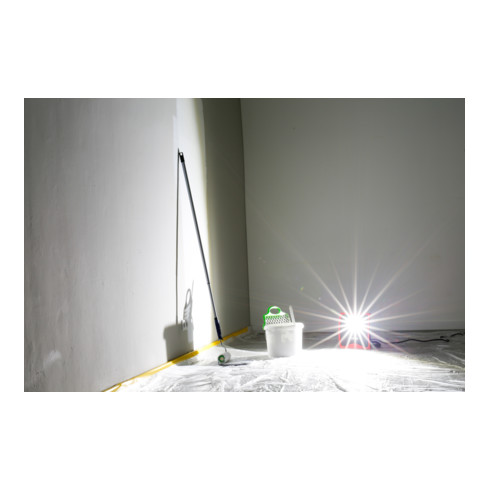 STIER Lampada da lavoro con LED COB a batteria ricaricabile 5000 lumen 50W