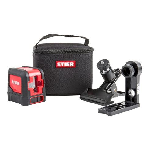 STIER Laser a linee incrociate 2x120° 635 nm rosso