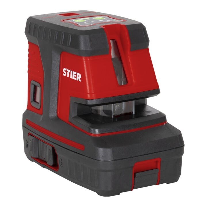 Set STIER Trépied 250 + STIER Laser croix 150° x 130° avec 5 points de niveau