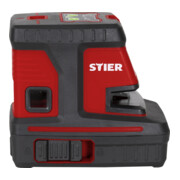 STIER Laser croix 150° x 130° avec 5 points de niveau, vert-5
