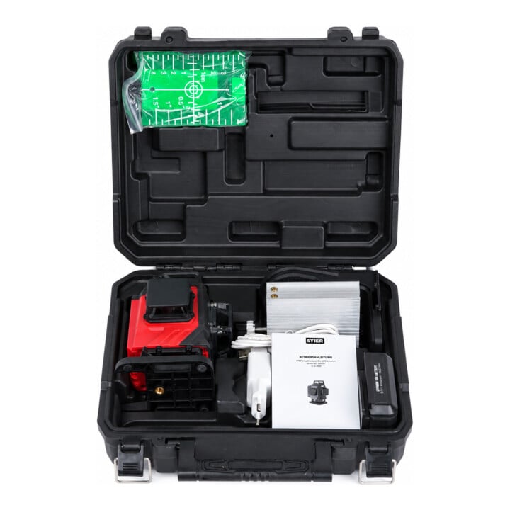 STIER Laser croix 4D 520±10nm vert