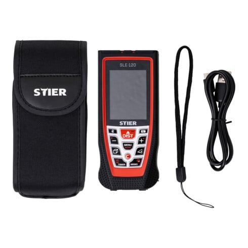 STIER laserafstandsmeter SLE-120 120 m met camera