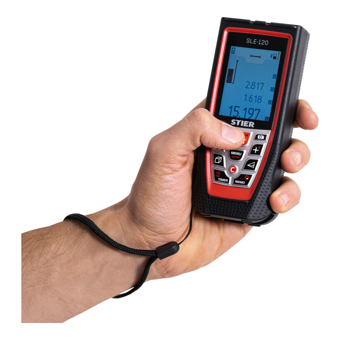 STIER laserafstandsmeter SLE-120 120 m met camera