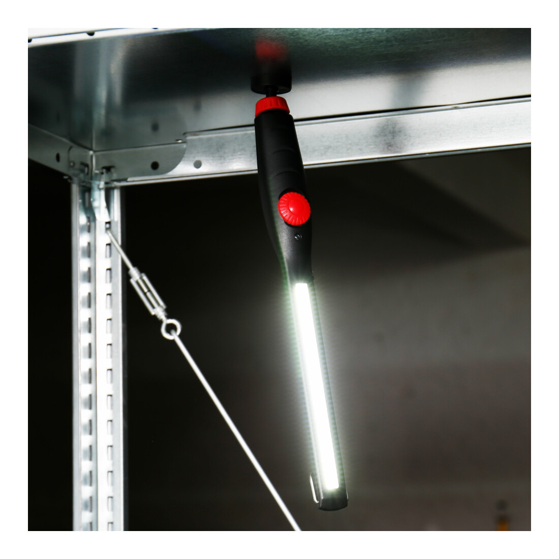 STIER led-accuwerklamp/-werkplaatslamp 600 lumen verstelbaar met magneet