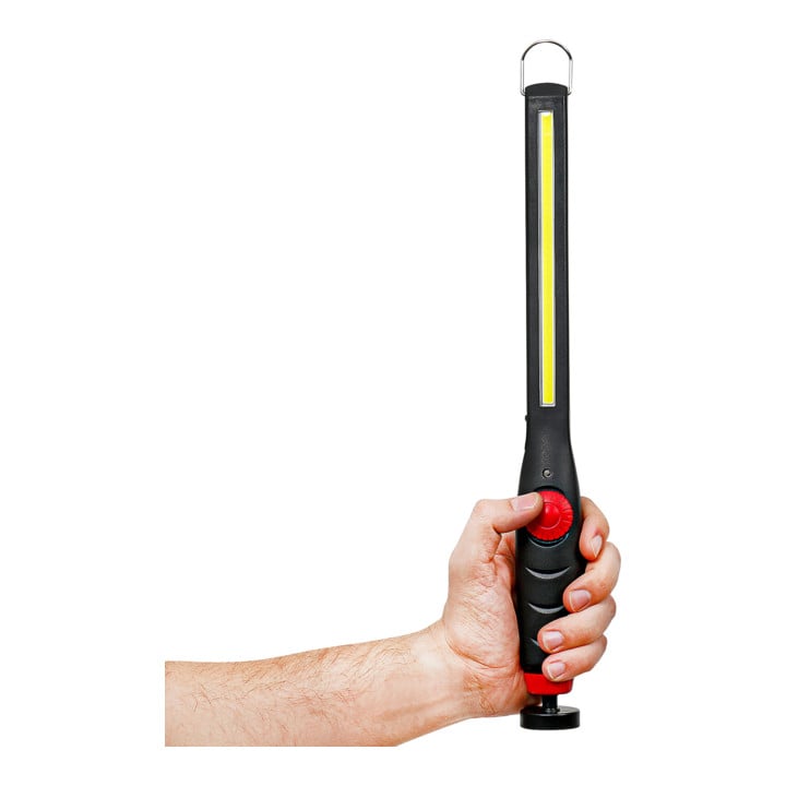 STIER led-accuwerklamp/-werkplaatslamp 600 lumen verstelbaar met magneet