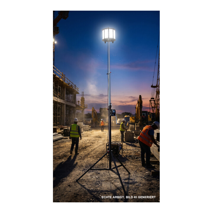 STIER LED-bouwlamp Mega Power 360° 50.000 lumen 400W IP68