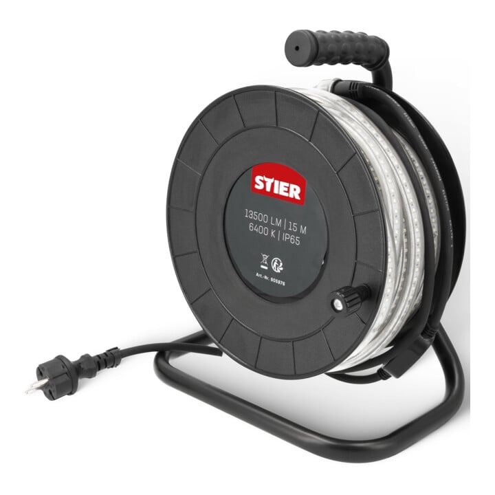 STIER LED Streifen Baustrahler 15m 13.500lm 6.400k