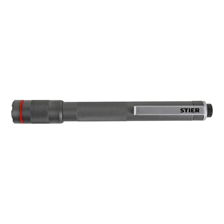 STIER LED-Taschenlampe mit Zoomfunktion 120 Lumen 2 x AAA