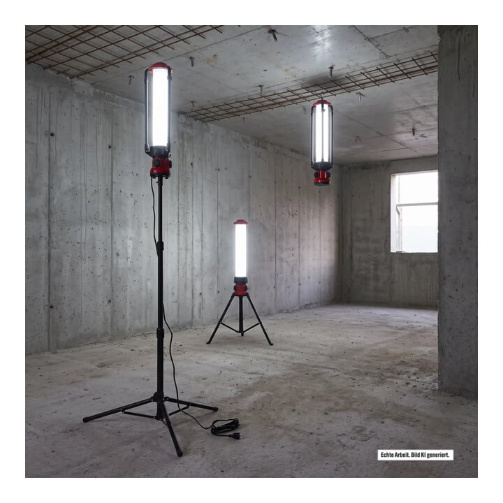  STIER LED Tower Baustrahler 360°, 17.000 Lumen, 140W- IP54