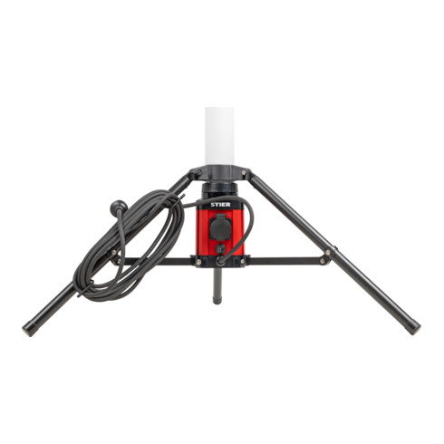STIER LED-Tower-Baustrahler, 360°, 8280 Lumen, 72 W