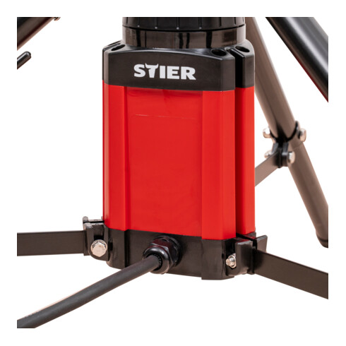 STIER led-tower-bouwlamp 360° 4000 lumen 36 W