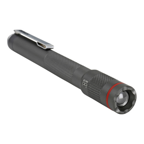 STIER led-zaklamp met zoomfunctie 120 lumen 2 x AAA