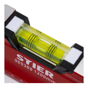 STIER Livella a bolla Premium con magnete e tre livelle 1200 mm ±0,5 mm/m-5