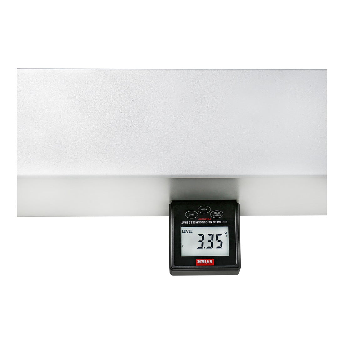 STIER Livella a squadra digitale Premium+, display LCD, +-0,2°