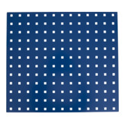 STIER Lochplatte für Werkstattwand, 500x450mm, enzianblau-1