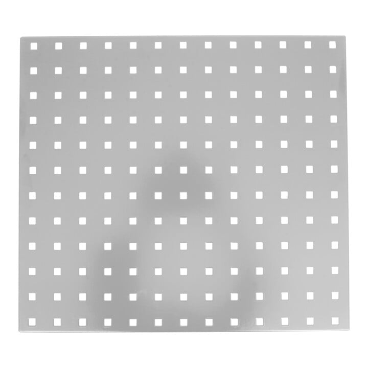 Set STIER Lochplatte für Werkstattwand, 500x450mm, lichtgrau + Lochplatte für Werkstattwand, 2000x450mm, lichtgrau