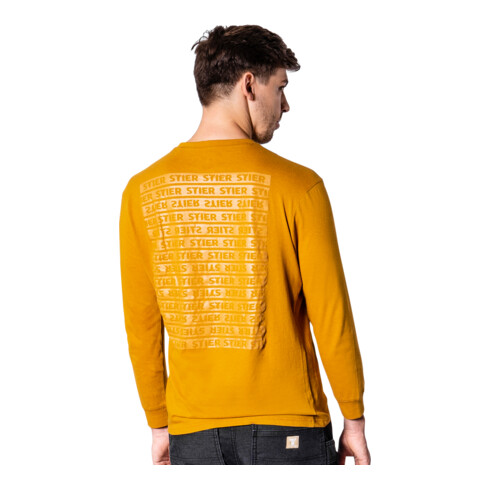 STIER Longsleeve L Golden Brown