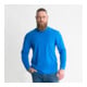 STIER Longsleeve Logo Capsule organic cotton S Indigo Blue