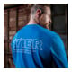 STIER Longsleeve Logo Capsule organic cotton S Indigo Blue