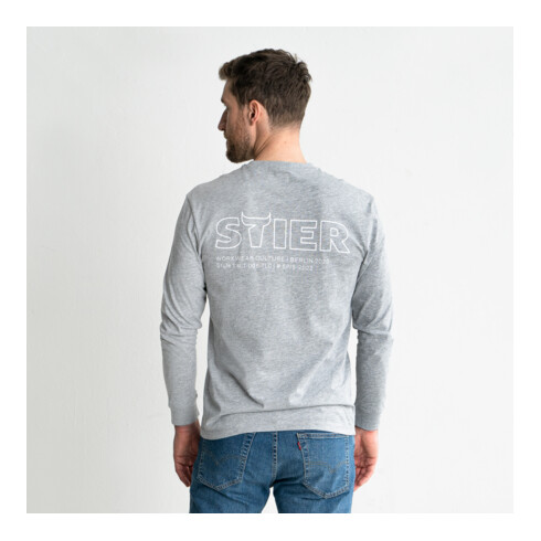 STIER Longsleeve Logo Capsule organic cotton