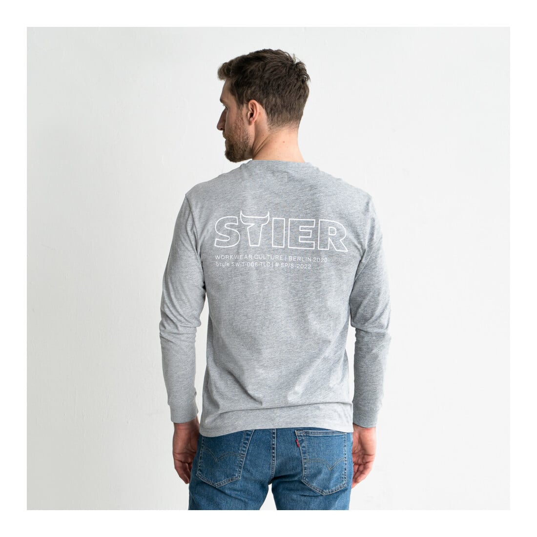 STIER Longsleeve Logo Capsule organic cotton