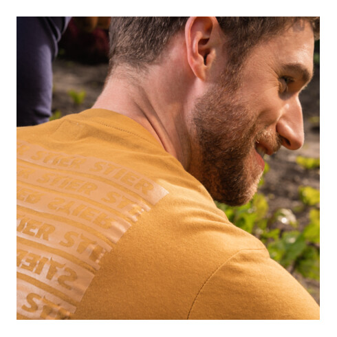 STIER Longsleeve M Golden Brown